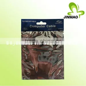 Three Sealed Sides Colored Resealable Bag With Handle thumbnail-1