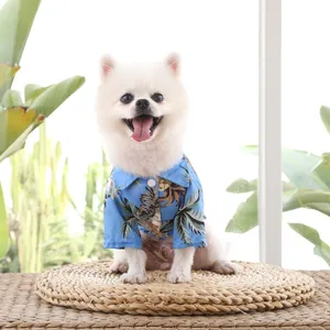 Small to Medium Dogs Beach Polo Shirt Hawaiian Pet Dog Cat Golden Retriever Spring Summer Autumn Winter Clothing Apparel Accessories thumbnail-1