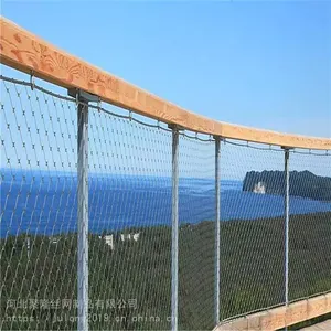 Flexible Stainless Steel Wire Rope Mesh for Aviary Netting thumbnail-1