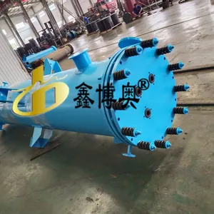 Customized Graphite Falling Film Absorber/cooler /graphite Condenser for Hydrochloric Acid Industry thumbnail-4