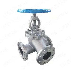 Manufacturer Direct Sales Three-way Antibiotic Flange Globe Valve thumbnail-4