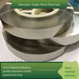 Nickel Alloy Strip, Electronic Components, Conductive Pure Nickel Foil, n6 Hard-state Nickel Sheet and Foil, High-elasticity Nickel-plated Steel Strip thumbnail-4