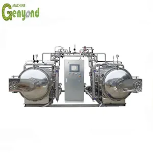 Shanghai Tin Can Food Mushroom Steam Retort Machine thumbnail-5