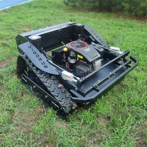 Vigorun VTLM800 Industrial Cordless Remote Control Rubber Track Slope Grass Cutting Machine 200 Meters Snow Plow thumbnail-1