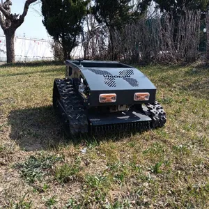 CE EPA 16Hp 9Hp 7Hp Strong Power Rubber Track Remote Control Pond Weed Cutter Remote Control Mowers thumbnail-3