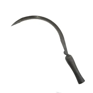 Sharp Hand Sickle Weeding Sickle Weed Cutting Sickle for Cutting Grass Crops and Garden Weeds in Farm Work thumbnail-1