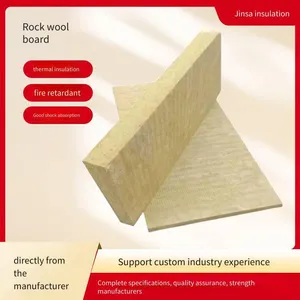 Jin sa Manufacturer-produced Rock Wool Boards for Roof Construction, Hydrophobic Rock Wool Insulation Boards, Moisture-proof and Corrosion-resistant, Customizable thumbnail-3