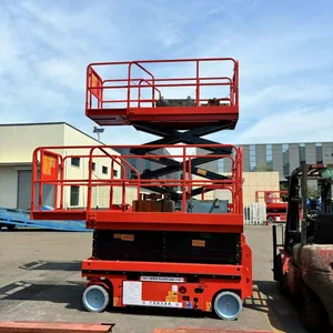 10m 12m Scissor Lift Table Aerial Work Self Propelled Scissor Lift Platform 6m Hydraulic Scissor Lift thumbnail-2