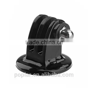 Poplar Monopod Tripod Mount Adapter Plastic Black Color Tripod Adapter Gopros thumbnail-5