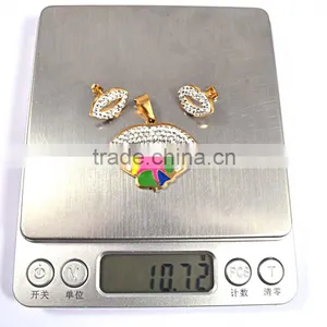 Women Fashion Wholesale In Greece Rhinestone Drops Of Oil Women Jewelry Set thumbnail-6