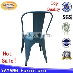 Cheaper Price Stackable Simple Design Metal Dining Chair Parts Quality Choice Most Popular thumbnail-3