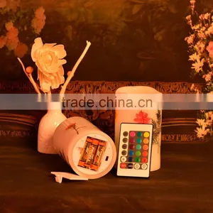Battery Operated Flameless Candles for Christmas Led Flameless Battery Candles thumbnail-2