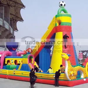 Adult Games Cheap Inflatable 0.55mm PVC Climbing Wall thumbnail-3