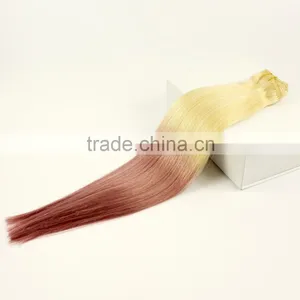 Double Weft, Triple Weft Clip in Human Hair Extension With 100% Human Hair Supplier's Choice thumbnail-3