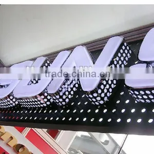 Acrylic Embossing Alphabet Letter Sign With LED Light thumbnail-1