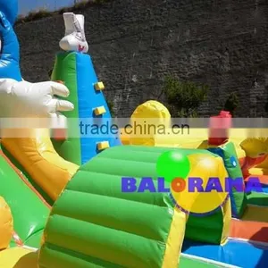 Cartoon Inflatable Slide, Inflatable Playground for Kids, Commercial Inflatable Playground thumbnail-3