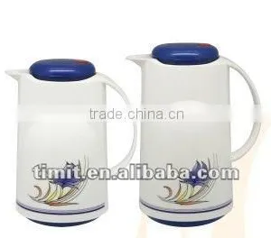 0.5L Plastic Vacuum FLask With FLower (V-H8906) thumbnail-1