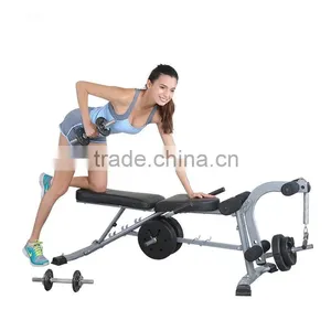 Gym Equipments Adjustable Decline Bench/sit up Bench Machine HB-005C thumbnail-1