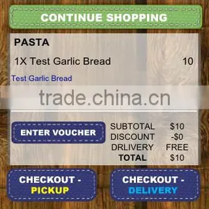 Website App for Pizza thumbnail-6