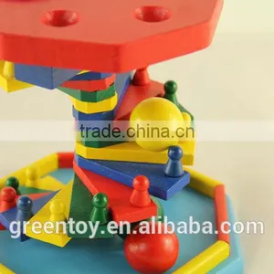 Wood Drum Musical Toy Instruments Kids Games thumbnail-6