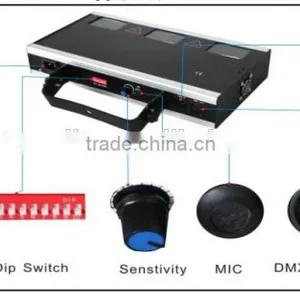 3 Head Mini LED Laser Light for Disco thumbnail-2