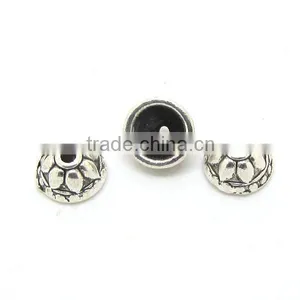 JS0957 Wholesale Metal Flower End Caps for Jewelry or Tassels thumbnail-1