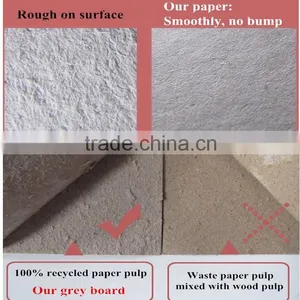 Guangzhou Good Stiffness Grey Cardboard for Funiture Covering Paper thumbnail-1