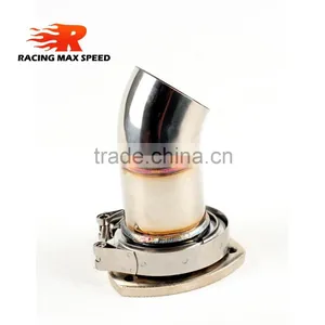 3 Inch Type y 304 Stainless Steel Exhaust Pipe Vacuum Valve With Switch thumbnail-4