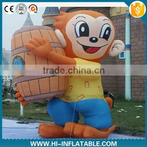 Newest Design Inflatable Cartoon Monkey for Advertising thumbnail-1