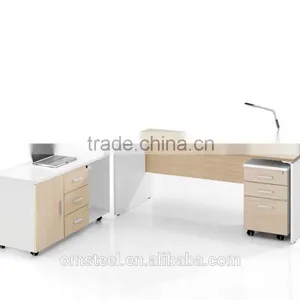 Office Furniturn Soild Wooden Modern Workstation Table thumbnail-3