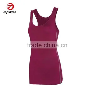 Women's Sports Base Layer Tights Vest Sleeveless Compression Shirt thumbnail-2