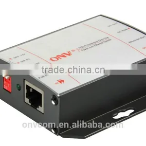Compatible IEEE 802.3af/IEEE 802.3at Power Injector 10/100/1000M 75W PoE Injector thumbnail-1