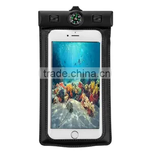 JOYROOM New High Quality PVC Mobile Phone Waterproof Bag High Density Compass Design 20m Waterproof Bag for Mobile Phone thumbnail-6