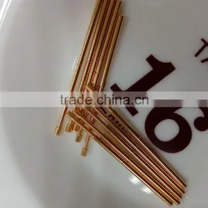Diametrer 0.38mm Gold Plated Test Pin for Electronic Machine thumbnail-6