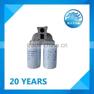 HOWO Truck A7 Spare Parts Engine Oil Filter Assembly VG1246070032 thumbnail-1