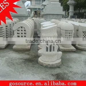 Carved Stone Lantern Sculpture for Decoration thumbnail-1