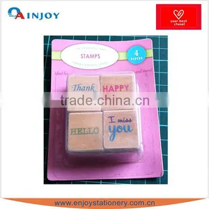 Lovely Wood Stamp Set thumbnail-1