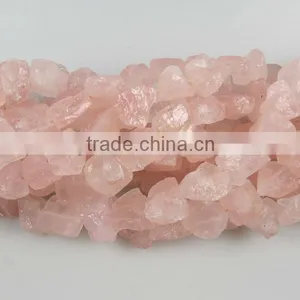 Natural Rough Nugget Madagascar Rose Quartz thumbnail-2