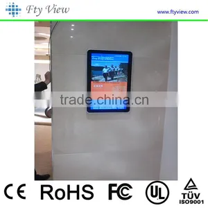 32 Inch Wall Mount LCD Kiosk Touch Screen Advertising Player thumbnail-1