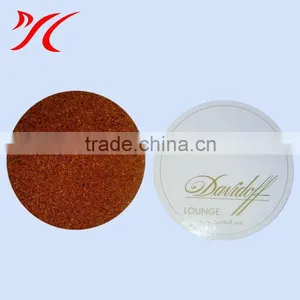 Round Tin Coaster Set With Colorful Print thumbnail-1