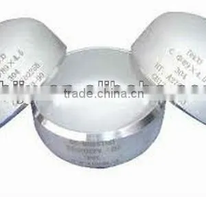 Made in China Stainless Steel Seamless Pipe Fitting 89*4.5 Cap thumbnail-1