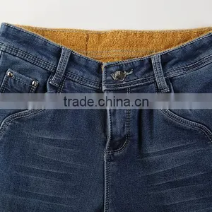 2015 Latest Ladies Fashion Design Heavy Stitching Thick Thread Sewing Jean Hottest Women Denim Jeans Wholesale Made in China thumbnail-4