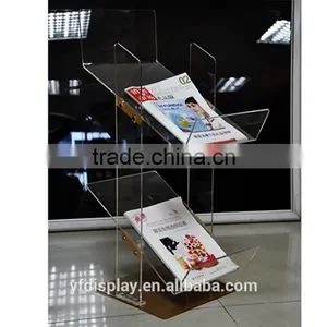 High Clear Acrylic Advertising Magzine Holder thumbnail-1