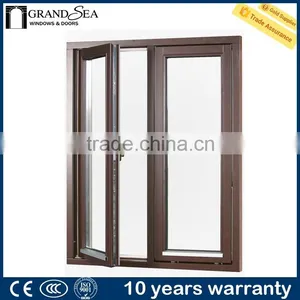 Guangzhou Modern Used Bronze Anodized Aluminum Windows thumbnail-1