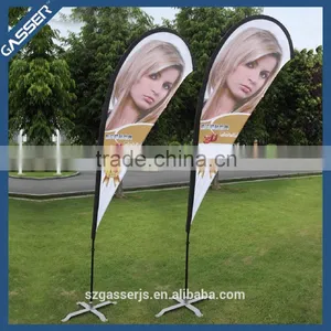 2016 Customized Pull Up/tear Drop/feather Banner Flag for Fair Dispaly thumbnail-1