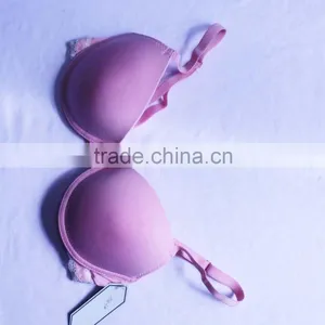 China Bra Factory Plain Color Seamless Push up Bra Women thumbnail-4