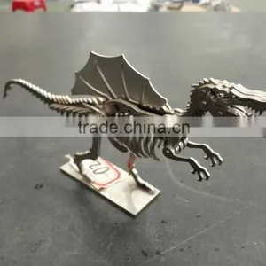 Stainless Steel Eiffel Tower Made via Laser Cutting thumbnail-4