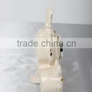 Porcelain Decorative Classic Luxury Desk Clock thumbnail-4
