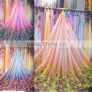 Factory No MOQ Free Samples Custom Digital Print Fabric thumbnail-4