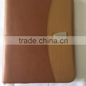 Wholesale A4 Leather Document Folder Padfolio thumbnail-1